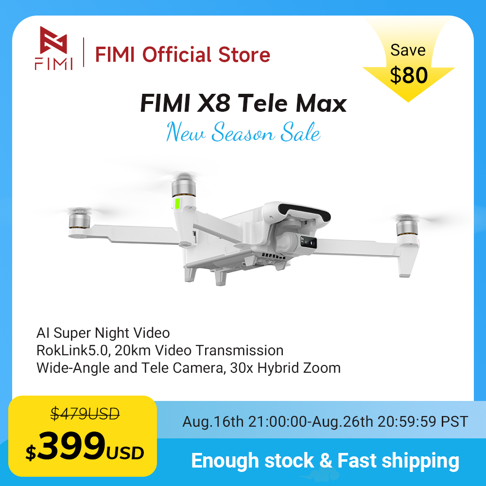 Drone Camera Wide Angle - FIMI X8 Tele Max Yeni Drone