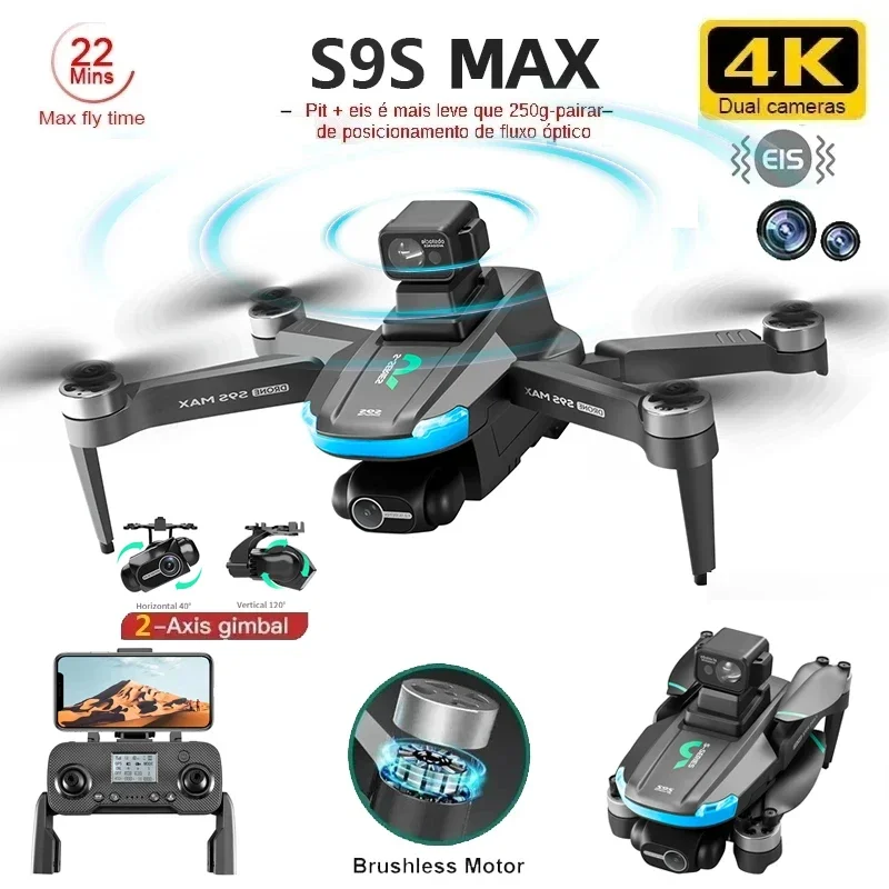 Drone Camera Night Vision - YENI S9S MAX MINI Drone 4K