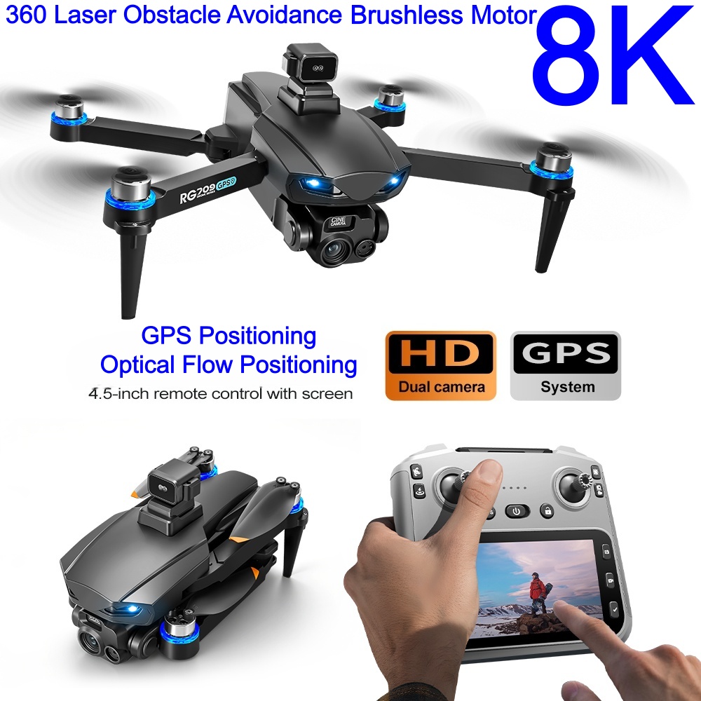 Drone Camera 4K - YENİ 8K Drone HD Kamera ile