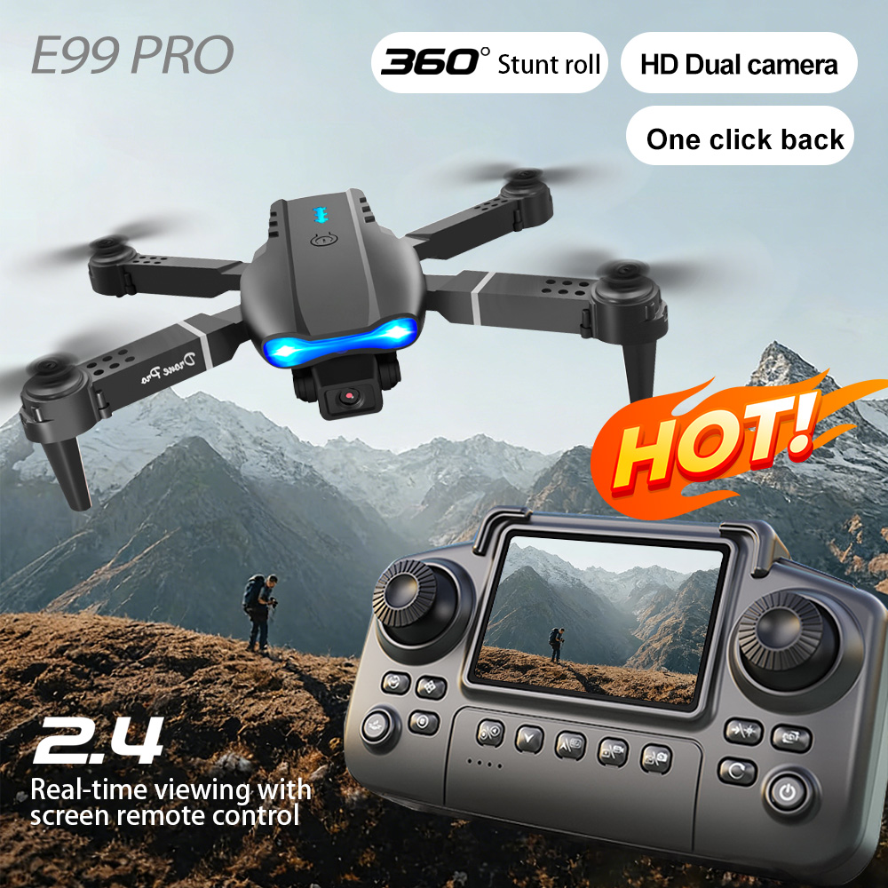 Drone Camera Wide Angle - Hava Dronu Çift Lens Anahtarı Hareketle