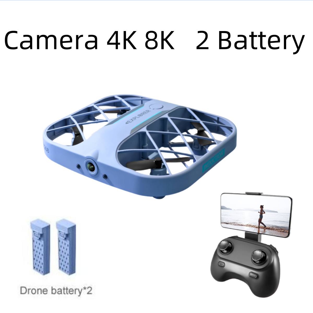 Drone Camera Night Vision - JJRC H107 FPV RC Drone, 2