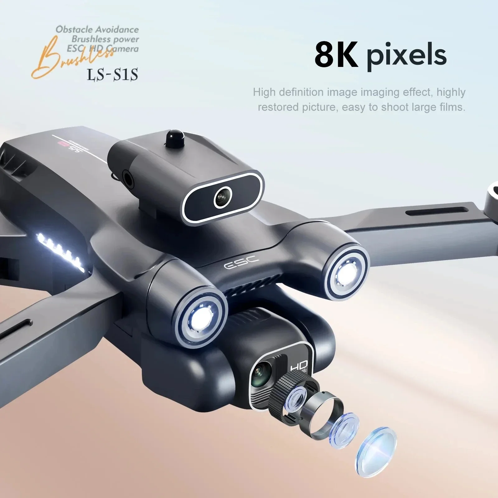 Yeni S1S 5G GPS Drone kamera 8 - Drone Camera Hd incelemesi ve fiyatı