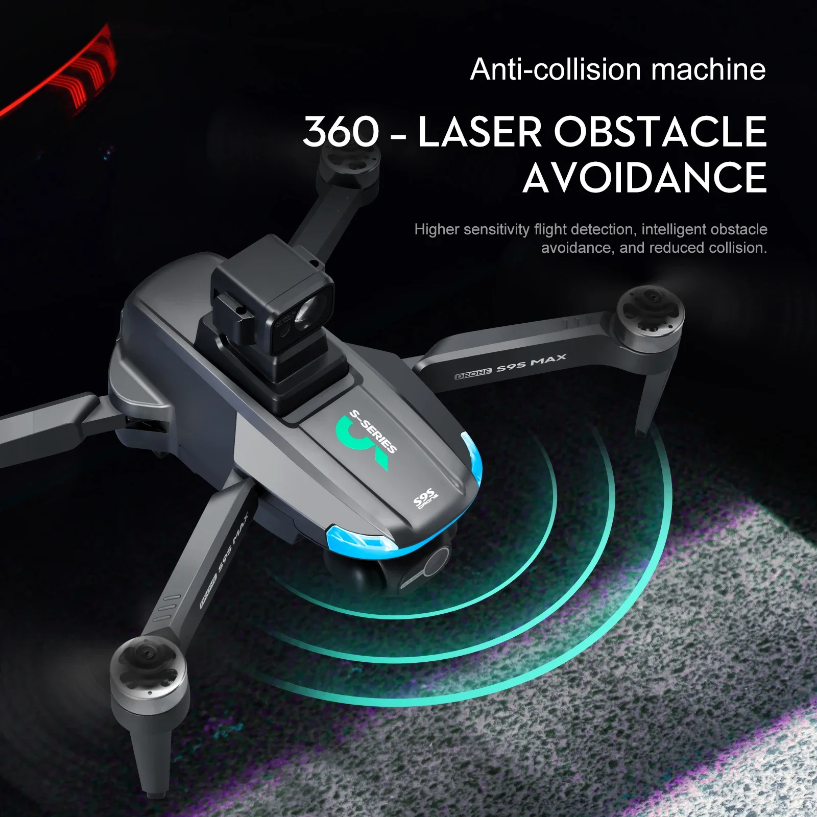 YENI S9S MAX MINI Drone 4K 2 E - Drone Camera Night Vision incelemesi ve fiyatı