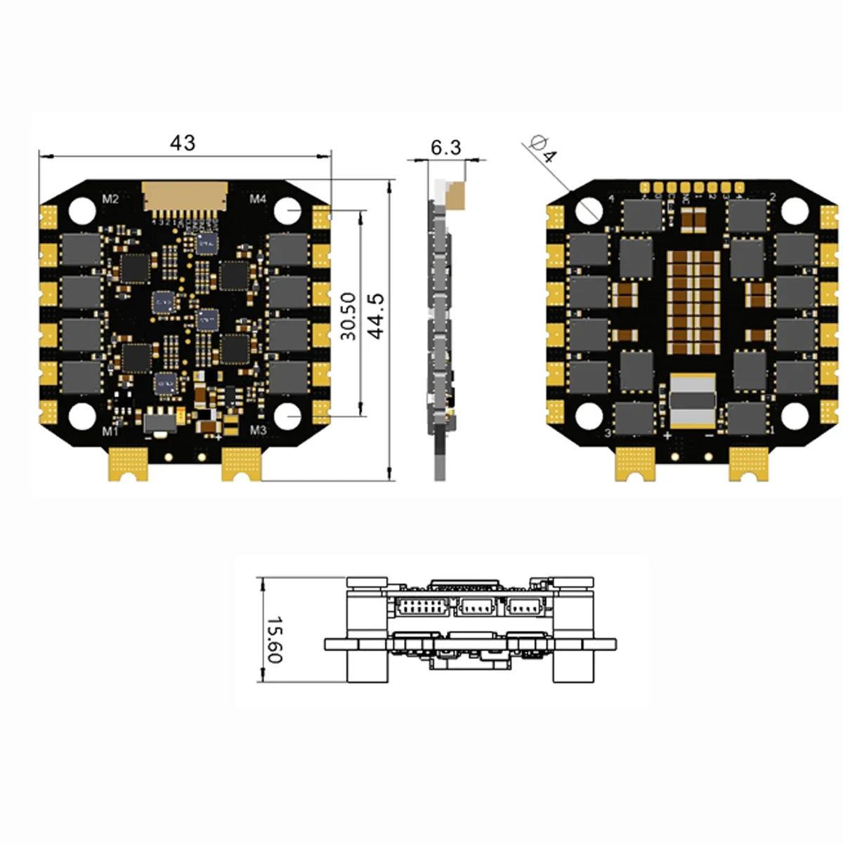 F405 F4 Uçuş Kontrol Cihazı FC - Betaflight Fc F4 incelemesi ve fiyatı
